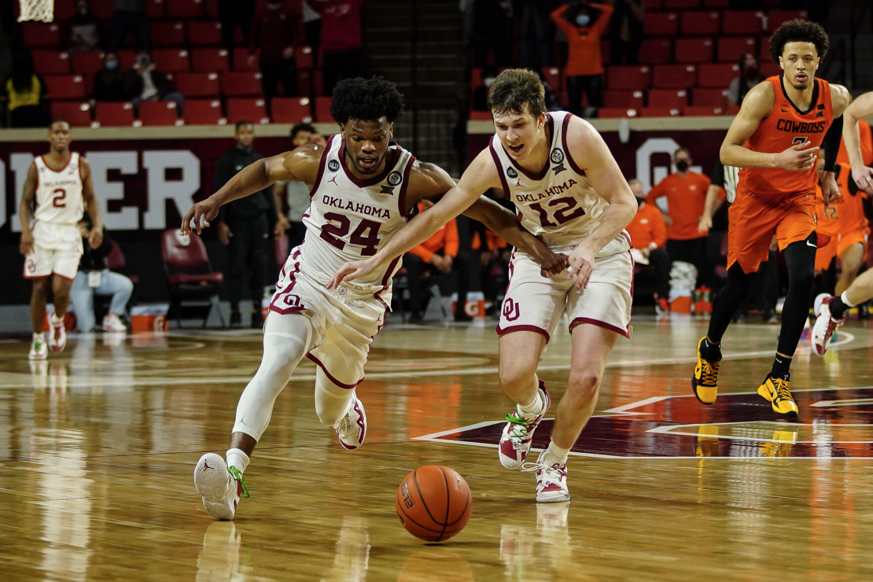 Elijah Harkless and Austin Reaves